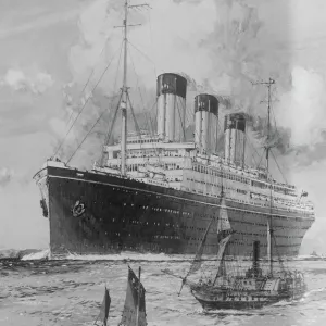 SS Olympic (Ocean) Print SS Olympic (Ocean) Print
