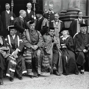 Print of St Andrews University Celebrations, 1922 Print of St Andrews University Celebrations, 1922
