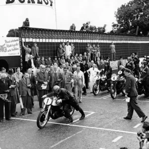 The Start of the Senior TT Trophy Race Print The Start of the Senior TT Trophy Race Print
