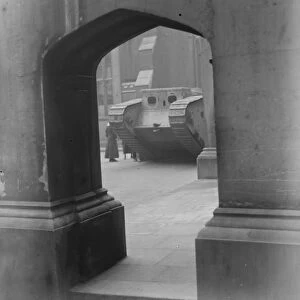 A tank at Lincolns Inn Where the Royal Commission of awards to inventors is held 7