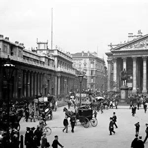 The front of the Bank of England Building, London