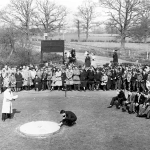 Tinsley Green, Sussex The Champions fight it out on the annual Good Friday Marbles Tinsley Green, Sussex The Champions fight it out on the annual Good Friday Marbles