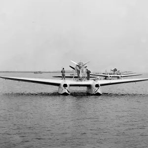 Italian Air Armada Seaplanes Print