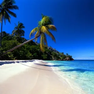 Tropical beauty. West Indies. Antigua. Galley Bay Tropical beauty. West Indies. Antigua. Galley Bay