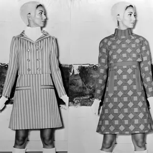 Ungaro fashion Ungaros typical silhouette is well illustrated in these ensembles Ungaro fashion Ungaros typical silhouette is well illustrated in these ensembles