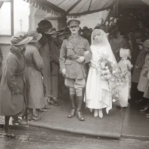 V C Weds An interesting wedding took place at St Barnabas Church Dulwich Village