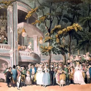 Vauxhall Pleasure Gardens London Print