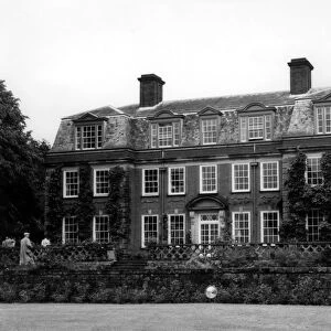 A view of Birch Grove, the West Sussex home of Harold Macmillan, where Mr Macmillan