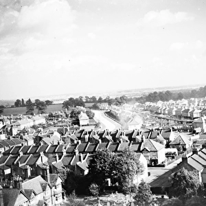 A view over Chislehurst, Kent. 1935
