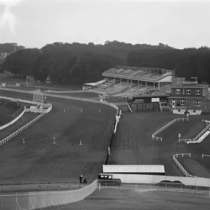 A view over Goodwood race course. 27 July 1929 A view over Goodwood race course. 27 July 1929