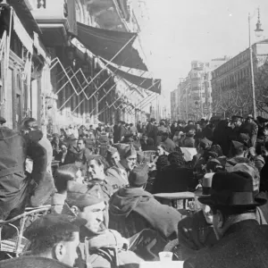 War - but life goes on. Despite the changing fortunes of war, Burgos, seat of War - but life goes on. Despite the changing fortunes of war, Burgos, seat of