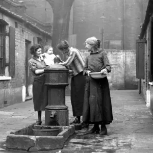 Water Pump Print, Twine Court London 1933