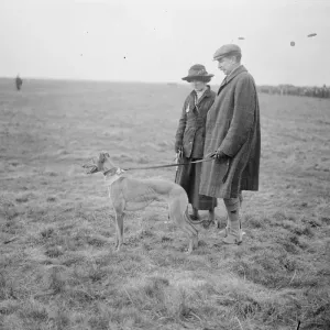 The Waterloo Cup at Altcar Earl and Countess Sefton with winner Shortcomings The Waterloo Cup at Altcar Earl and Countess Sefton with winner Shortcomings