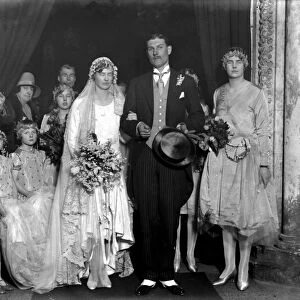 Wedding of Captain Colin David Brodie and Miss Daphne Cecil Rosemary Harmsworth At