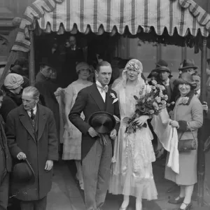 Wedding of Mr Richards De Quincey and Miss Anne Maud Duff - Gordon ( daughter of Mr Wedding of Mr Richards De Quincey and Miss Anne Maud Duff - Gordon ( daughter of Mr