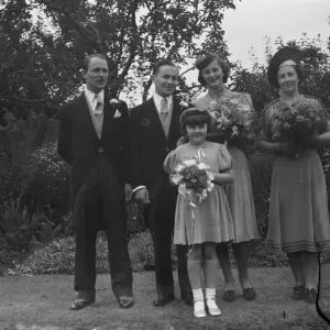 The wedding of Mr Roy Pearl and Miss Patricia Kirby in Sidcup, Kent. The Bridal group The wedding of Mr Roy Pearl and Miss Patricia Kirby in Sidcup, Kent. The Bridal group