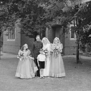 The wedding of Robert W Barnard ( RACS ) and Miss Frances Mullet in New Eltham, Kent The wedding of Robert W Barnard ( RACS ) and Miss Frances Mullet in New Eltham, Kent