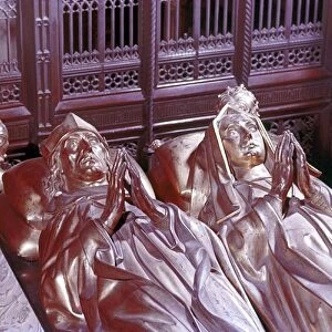Westminster Abbey, Royal Effigies and Tombs, Henry VII and Elizabeth of York