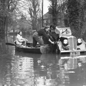 Flooded Maidenhead Print, 2 December 1946 Flooded Maidenhead Print, 2 December 1946