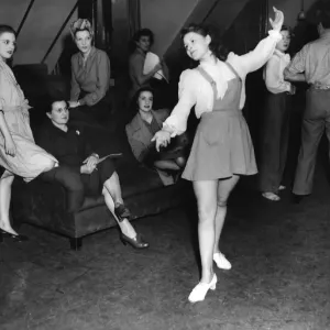 1946 Windmill Girls Dance Print 1946 Windmill Girls Dance Print