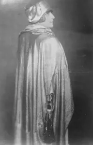 Evening Wear Prints: ? 10 000 A Year Clothes Mrs Clarence Millihiser of New York who is dressed exclusivly