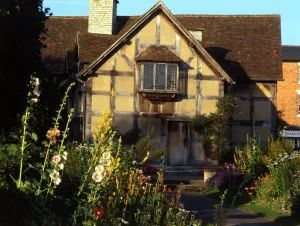 Britain Prints: 180. Shakespeares birth-place, Stratford upon Avon, England