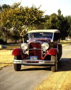 1931 car - Lincoln Model K Sport Phaeton duel cowl four door - In Greek mythology