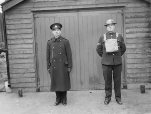 1940 Police squadron at Shooters Hill, Kent, England