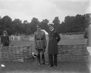 19th Field Brigade Royal Artillery Mounted sports at Preston Road. Captain