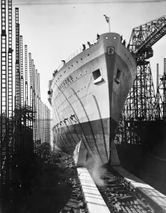 Shipping Prints: The 31, 000 ton liner Orcades, built for the Orient line by Vickers, Armstrong Ltd