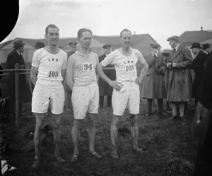 5 Miles Cross country championship at Royal Air Force Aerodrome, Northolt The first
