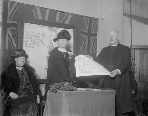 60 years a woman organist. Miss Maria Cope was presented with an illuminated address
