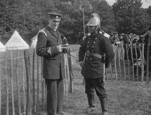 600 Fireman from England and Wales in competition at Oxford One of the interested