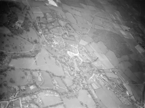 Aerial Shot Prints: An aerial view of Westerham, Kent. 1938