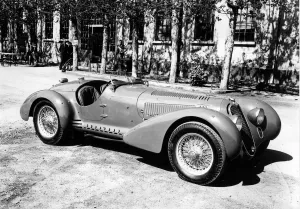 Motorcar Prints: Alfa Romeo Sport 2 seater 1937-39