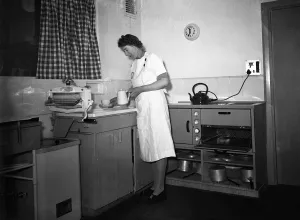 Kitchen Prints: All-eelctric kitchens for British post-war houses An exhibition of four working