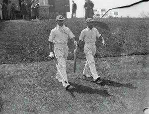 all india cricket team play first match english pelsham rye