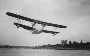 All metal air liners to link the Empire : huge British machine makes a successful Baltic cruise
