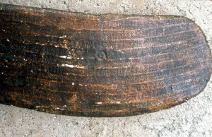 Esoterica Prints: ALPHABETS - Example of the Easter Island ideographic script on the wooden tablets