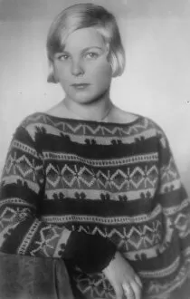 Beauty Collection: Amanda Pritz, daughter of a wealthy Viennese butcher. 22 July 1927
