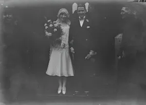 Amateur international married. Edgar Kail was married at St Johns Church, Goose Green