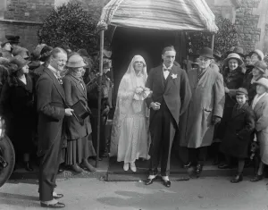 American bride for Lord Northbournes son. The wedding took place at Christ Church