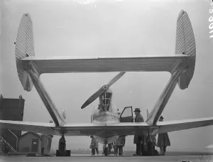 The American two seater flying tricycle, said to be the worlds safest aeroplane