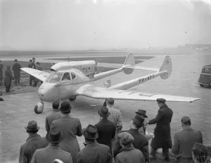 The American two seater flying tricycle, said to be the worlds safest aeroplane