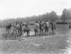 American troops in some of their sports at Hyde Park, London 1919