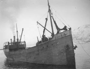 Amundsen Ellsworth Polar Flight The Hobby one of the Expeditions two ships