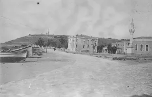 ?anakkale in Turkey near the water front December 1922
