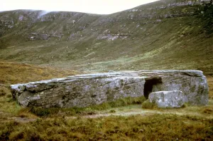 Medical Prints: Ancient Healing. The Dwarfie Stone on the volcanic island of Hoy, off mainland Orkneys