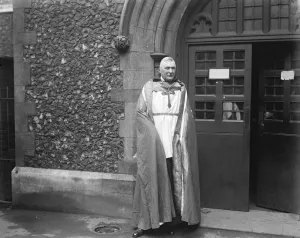 Ancient Orders Picturesque Gathering at Londons Oldest Church Members of the Order