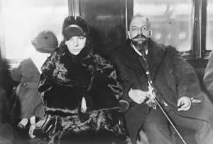 Beard Moustache Prints: Anglo - Russian negotiations. Expert arrivals to assist Soviet delegates. M. Joffe